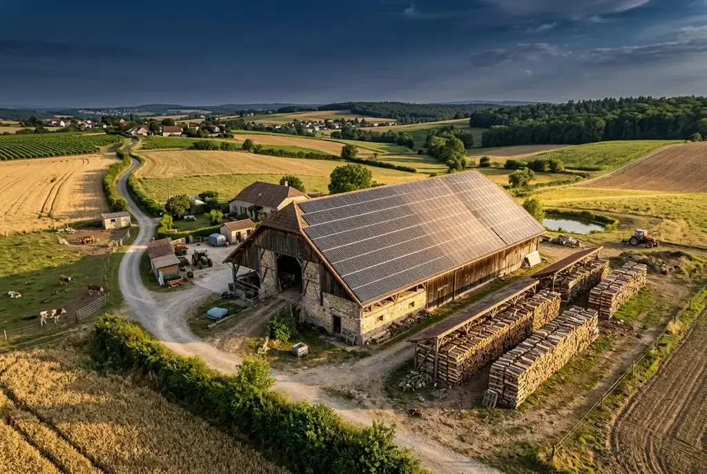 projet séchoir solaire bois TERA Structures Aléria Corse